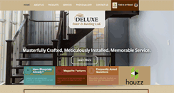 Desktop Screenshot of deluxestair.com